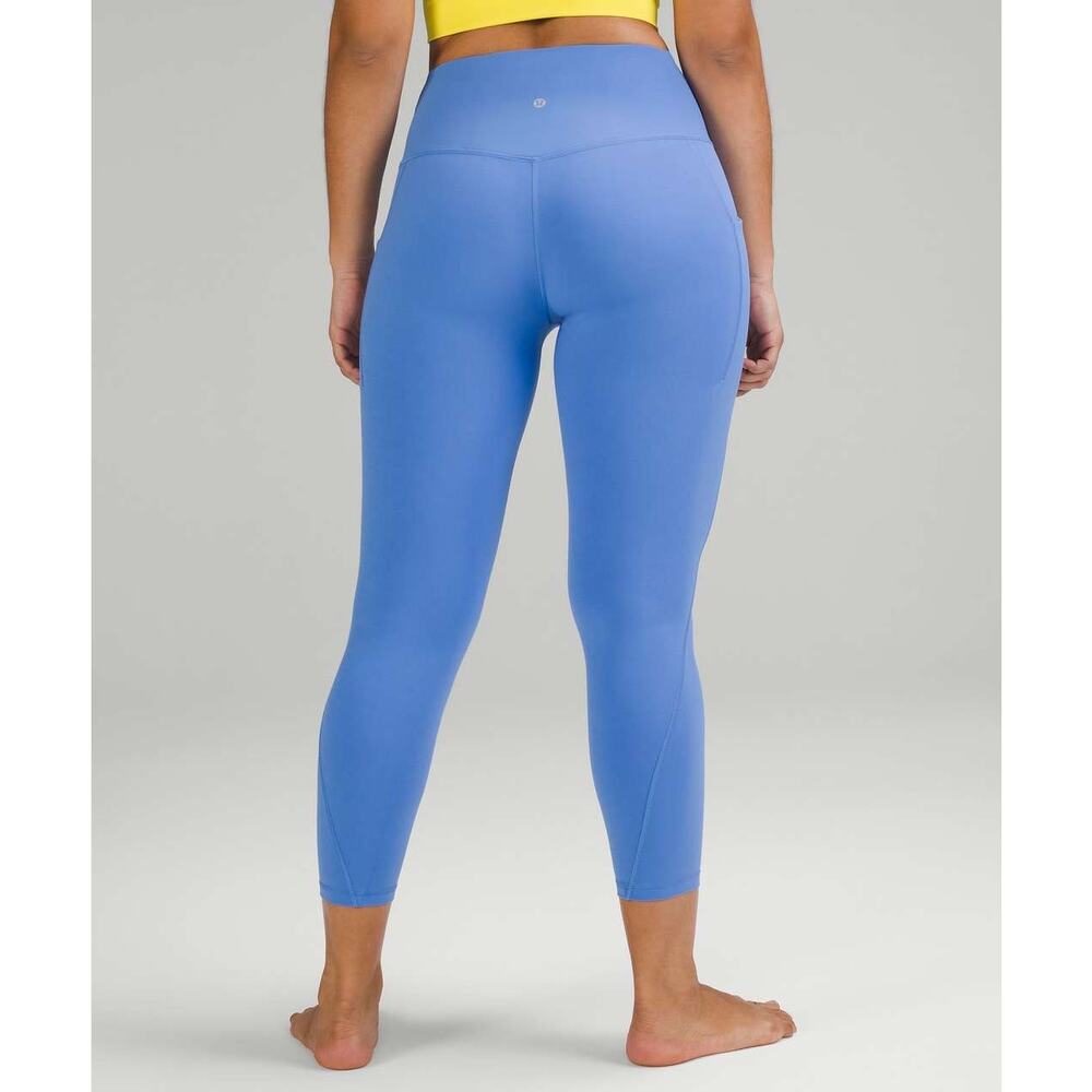 Lululemon Align High-Rise Pant 25” Blue Nile Leggings Size 6 - Picture 8 of 9